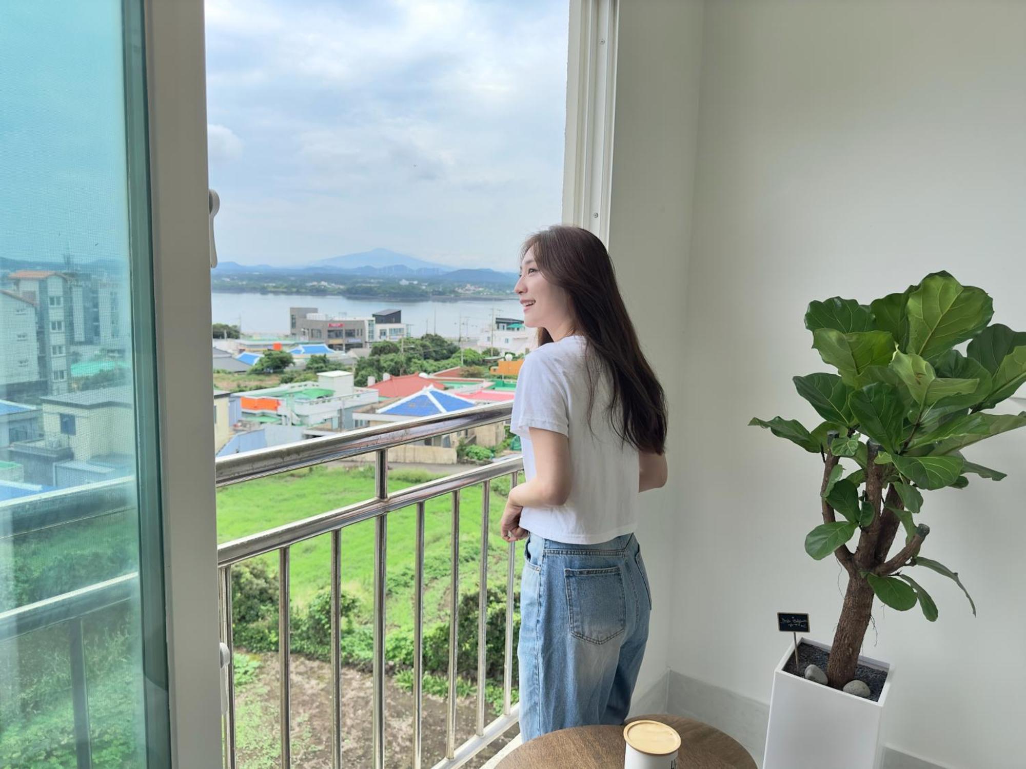 Pureun Jeju Pension Seogwipo Esterno foto