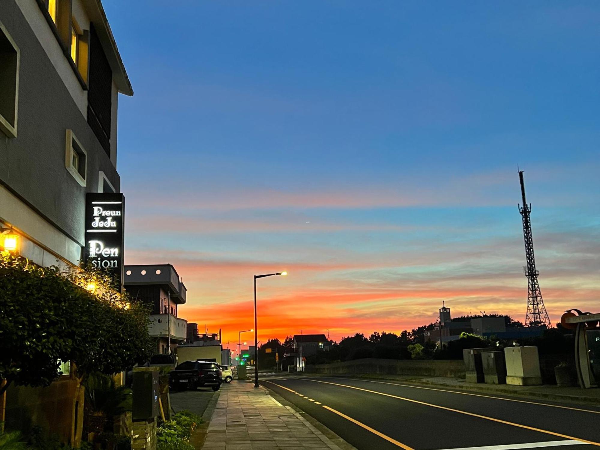 Pureun Jeju Pension Seogwipo Esterno foto